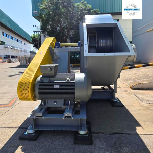 Wet scrubber industrial fan